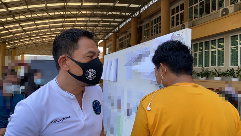 "ชนม์สวัสดิ์" ใช้สิทธิเลือกตั้ง อบจ.สมุทรปราการ 