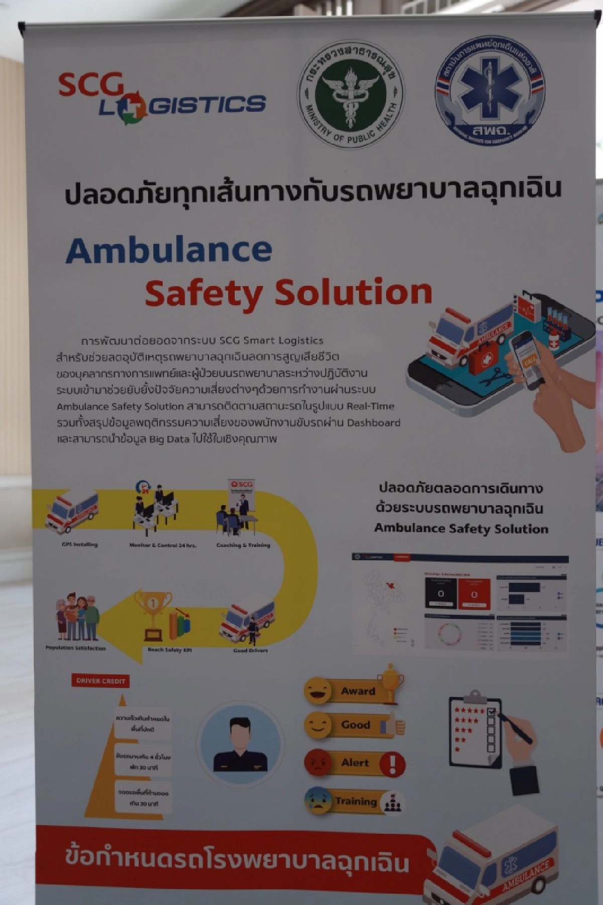 "อนุทิน"สธ.ใช้ GPS ติดตามรถพยาบาล Real Time ห้ามขับเกิน 90 กม./ชม.