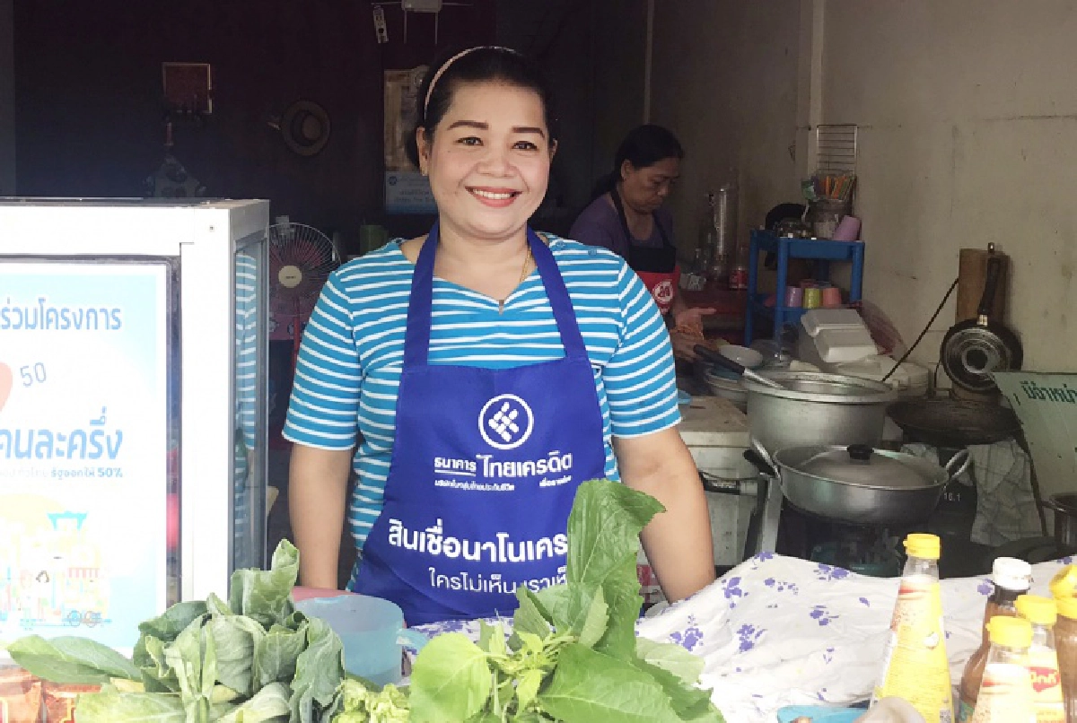 ธ.ไทยเครดิตฯ เผยผลสำเร็จโครงการพ่อค้าแม่ค้าพากเพียร ซีซั่น 4
