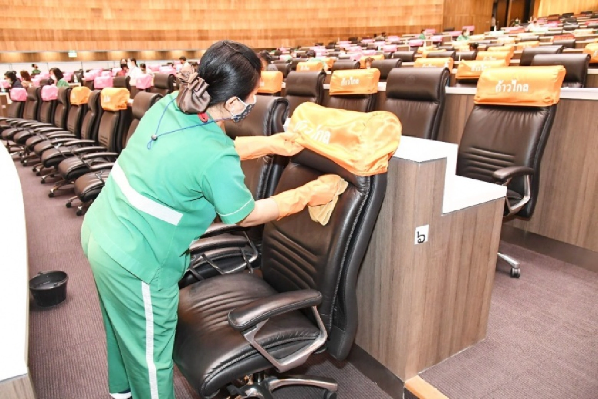 สภาฯ เข้มประชุมพรุ่งนี้ ลุยทำความสะอาด-ฆ่าเชื้อห้องประชุม กัน "โควิด-19"
