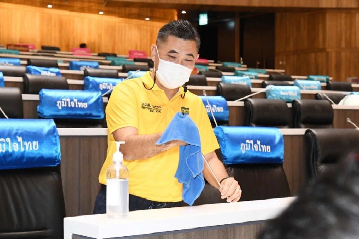 สภาฯ เข้มประชุมพรุ่งนี้ ลุยทำความสะอาด-ฆ่าเชื้อห้องประชุม กัน "โควิด-19"