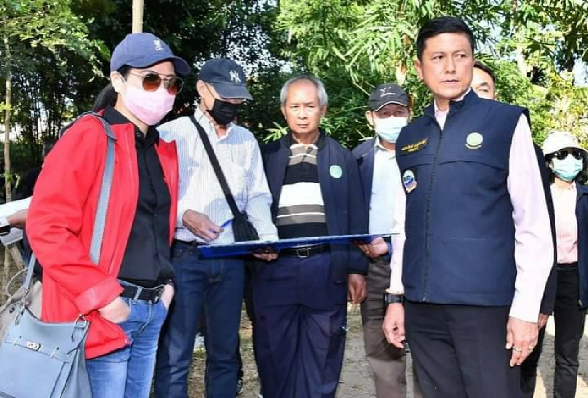 กรมชลประทาน นำคณะ คชก. ลงพื้นที่สำรวจโครงการอ่างเก็บน้ำแม่พวก อ.เด่นชัย จ.แพร่ 