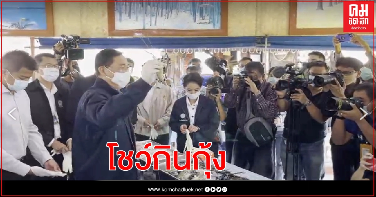 "อนุชา" โชว์กินกุ้ง หมึก เรียกความมั่นใจคนไทยบริโภคอาหารทะเลได้ "อนุชา" โชว์กินกุ้ง หมึก เรียกความมั่นใจคนไทยบริโภคอาหารทะเลได้