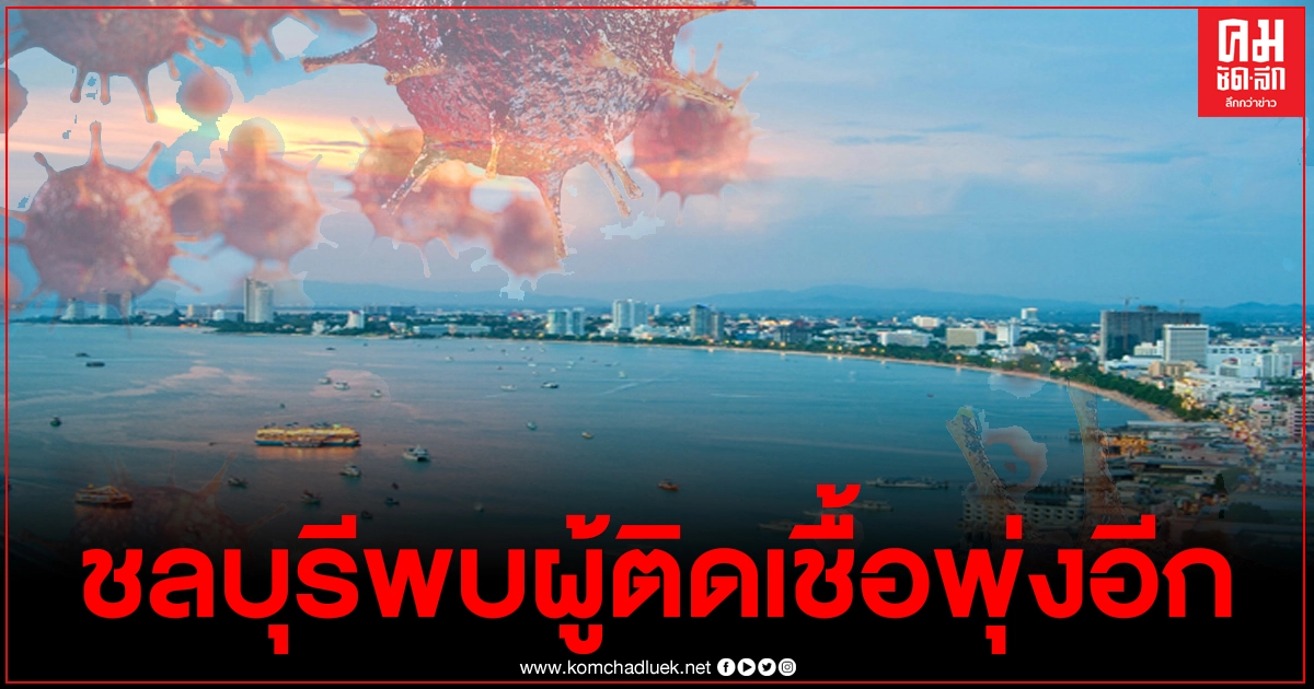 จ.ชลบุรี พบผู้ติดเชื้อเพิ่ม22ราย ยอดสะสม 24ราย จ.ชลบุรี พบผู้ติดเชื้อเพิ่ม22ราย ยอดสะสม 24ราย