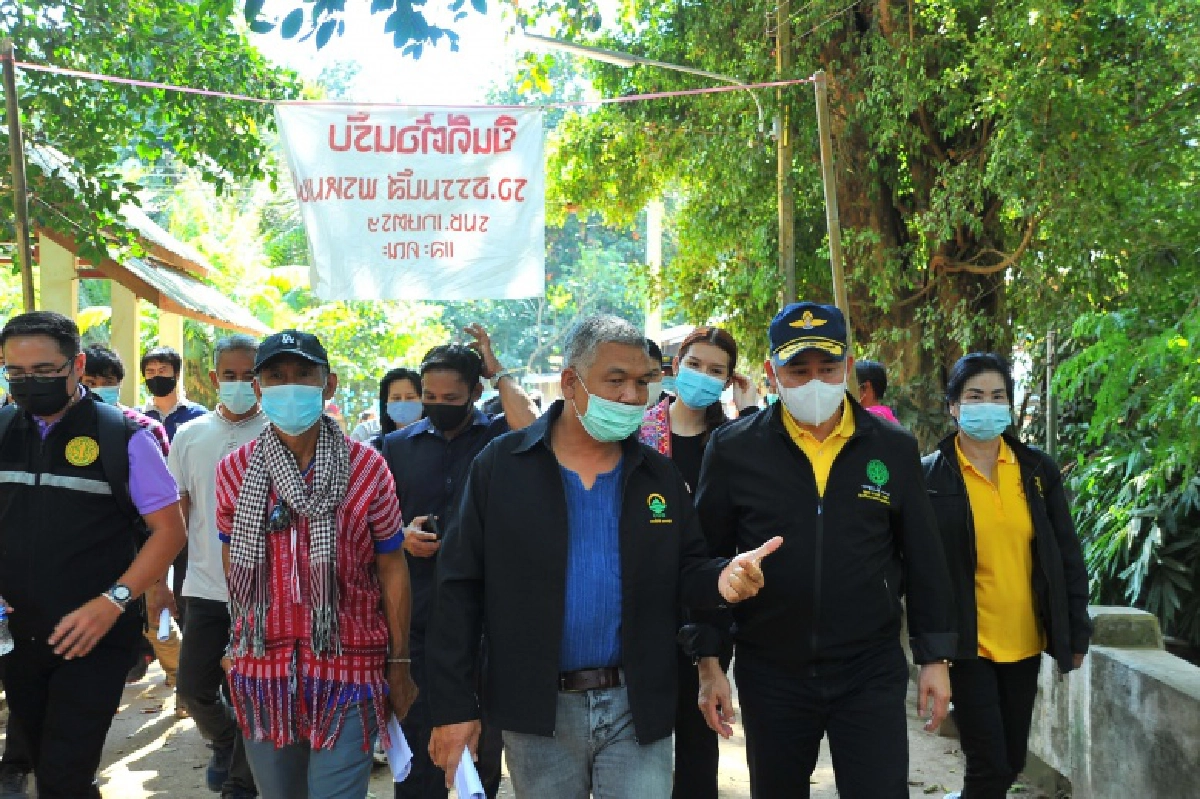 "ร.อ.ธรรมนัส" ติดตามความคืบหน้าก่อสร้างอ่างเก็บน้ำแม่งาว