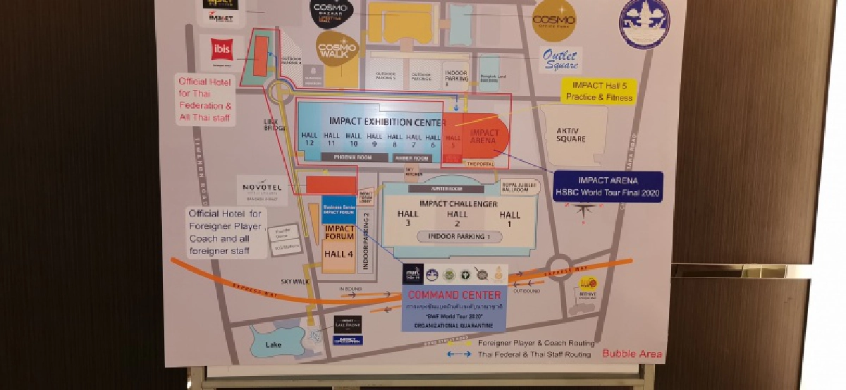 กล้องวงจรปิด 450 ตัว เข้มแข่งแบดฯระดับโลกในไทย
