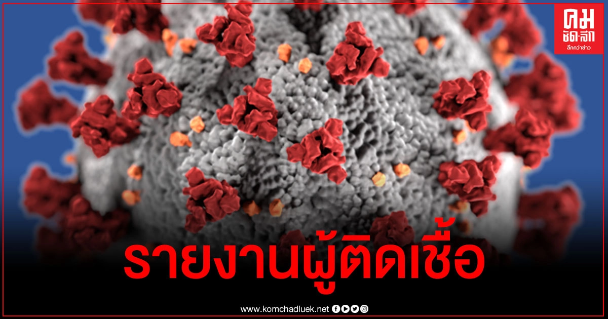 ด่วน ยอดผู้ติดเชื้อโควิด-19 วันนี้ ไทยพบผู้ป่วยรายใหม่เพิ่ม 305 ราย ดับเพิ่ม 1