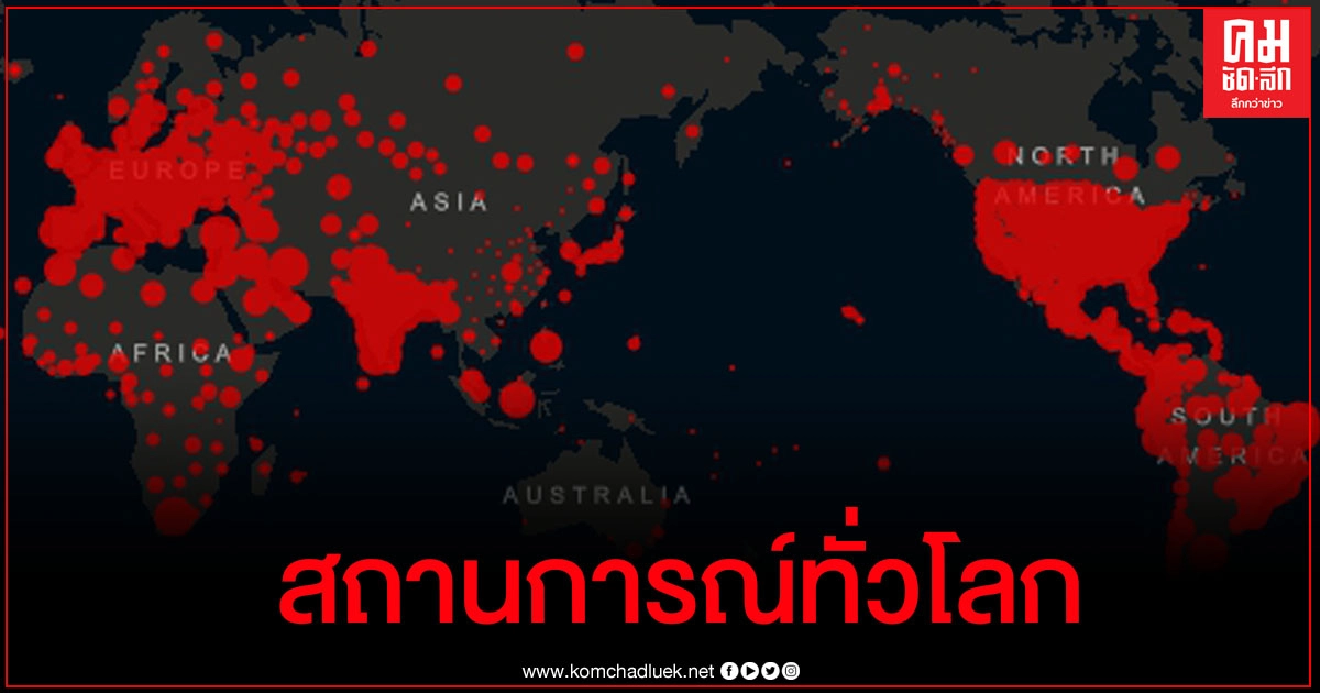 ยอดดับพุ่ง โควิด-19 คร่าชีวิตประชากรทั่วโลกวันเดียวมากกว่า 14,000 คน ยอดดับพุ่ง โควิด-19 คร่าชีวิตประชากรทั่วโลกวันเดียวมากกว่า 14,000 คน