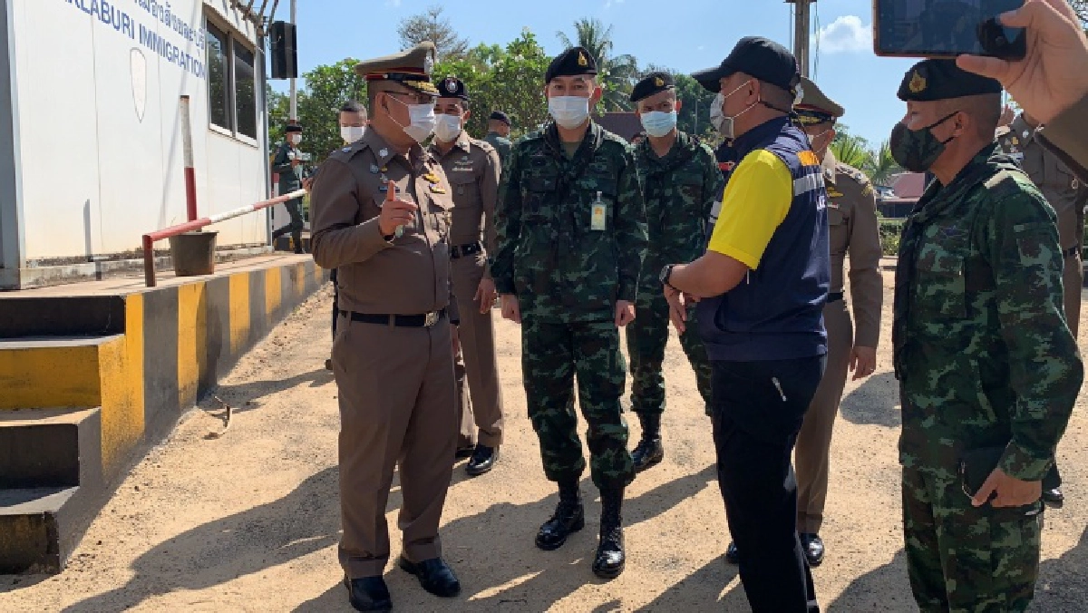 รอง ผบ.ตร.ลงพื้นที่สังขละ ยันพบ จนท.มีส่วนเกี่ยวข้องลักลอบขนแรงงานต่างด้าวเข้าเมือง