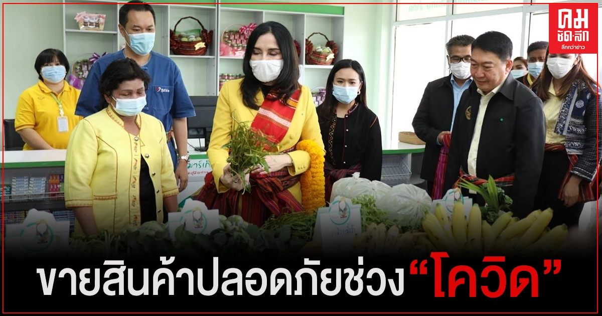 กรมส่งเสริมสหกรณ์ดันซูเปอร์มาเก็ตสหกรณ์ขายสินค้าปลอดภัยช่วงโควิด เน้นสด สะอาด ราคายุติธรรมจากแหล่งผลิตของเกษตรกรโดยตรง กรมส่งเสริมสหกรณ์ดันซูเปอร์มาเก็ตสหกรณ์ขายสินค้าปลอดภัยช่วงโควิด เน้นสด สะอาด ราคายุติธรรมจากแหล่งผลิตของเกษตรกรโดยตรง