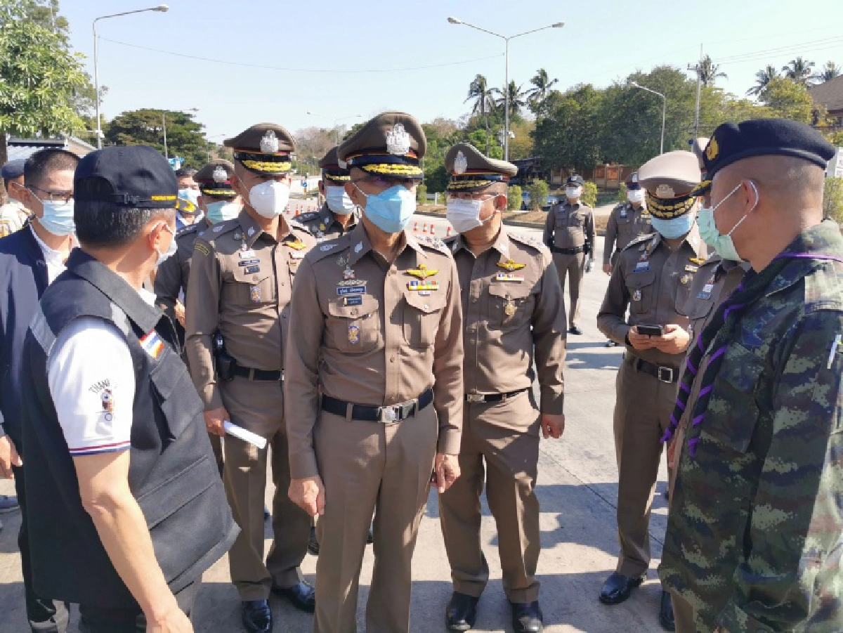 'ผบ.ตร.'ลงพื้นที่ ขันน็อตจุดตรวจชายแดนแม่สอด 