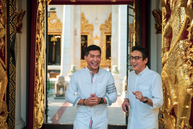 "แท่ง-หนุ่ม-เมฆ" พาไหว้ขอพรที่วัดบวรฯ ในรายการ "ศักดิ์สิทธิ์ คงกระพัน"