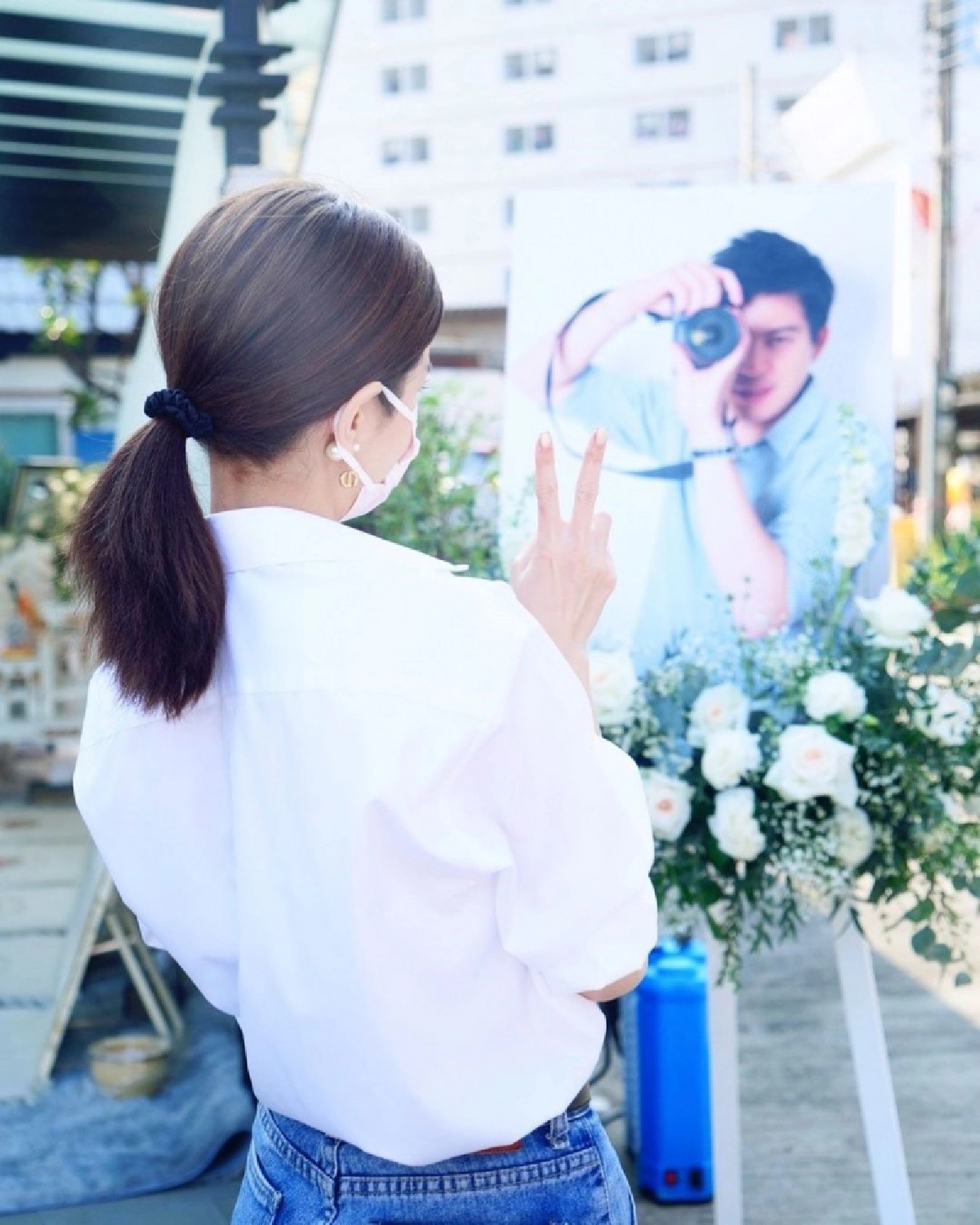 "โบว์" โพสต์ซึ้ง "น้องมะลิ" คุยกับ "รูปถ่ายพ่อปอ" ในวันครบรอบ 5 ปี การจากไป