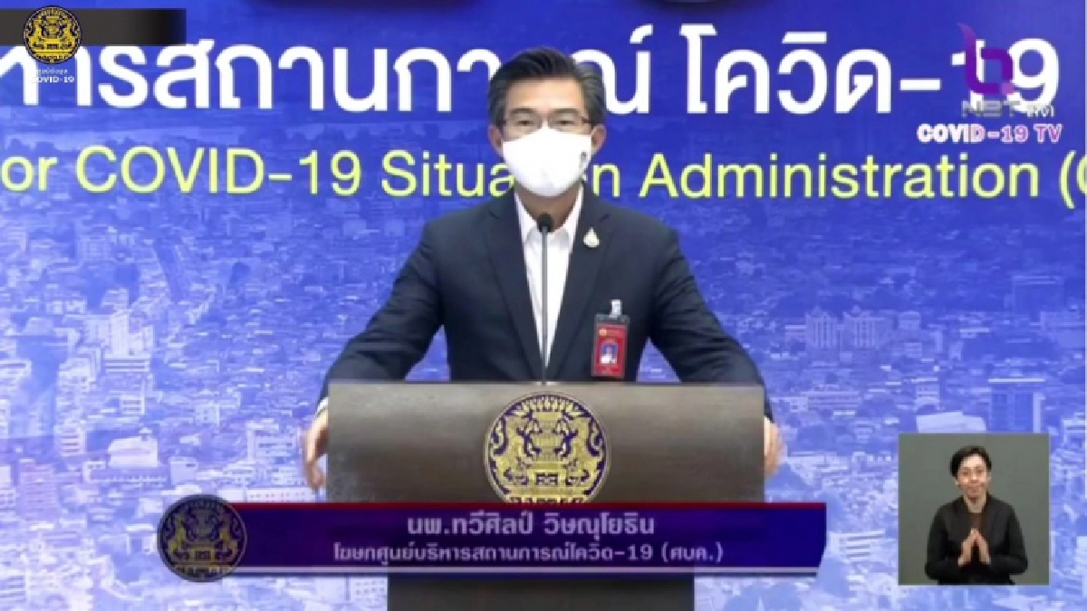 ศบค.อัพเดทสถานการณ์ "โควิด-19" จากไวรัสโคโรน่า 19 ม.ค. 2564