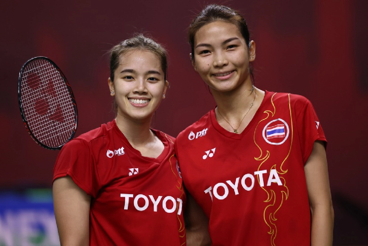 หวดขนไก่คู่ผสม – หญิงคู่  เข้ารอบ 2 "โตโยต้าไทยแลนด์โอเพ่น"