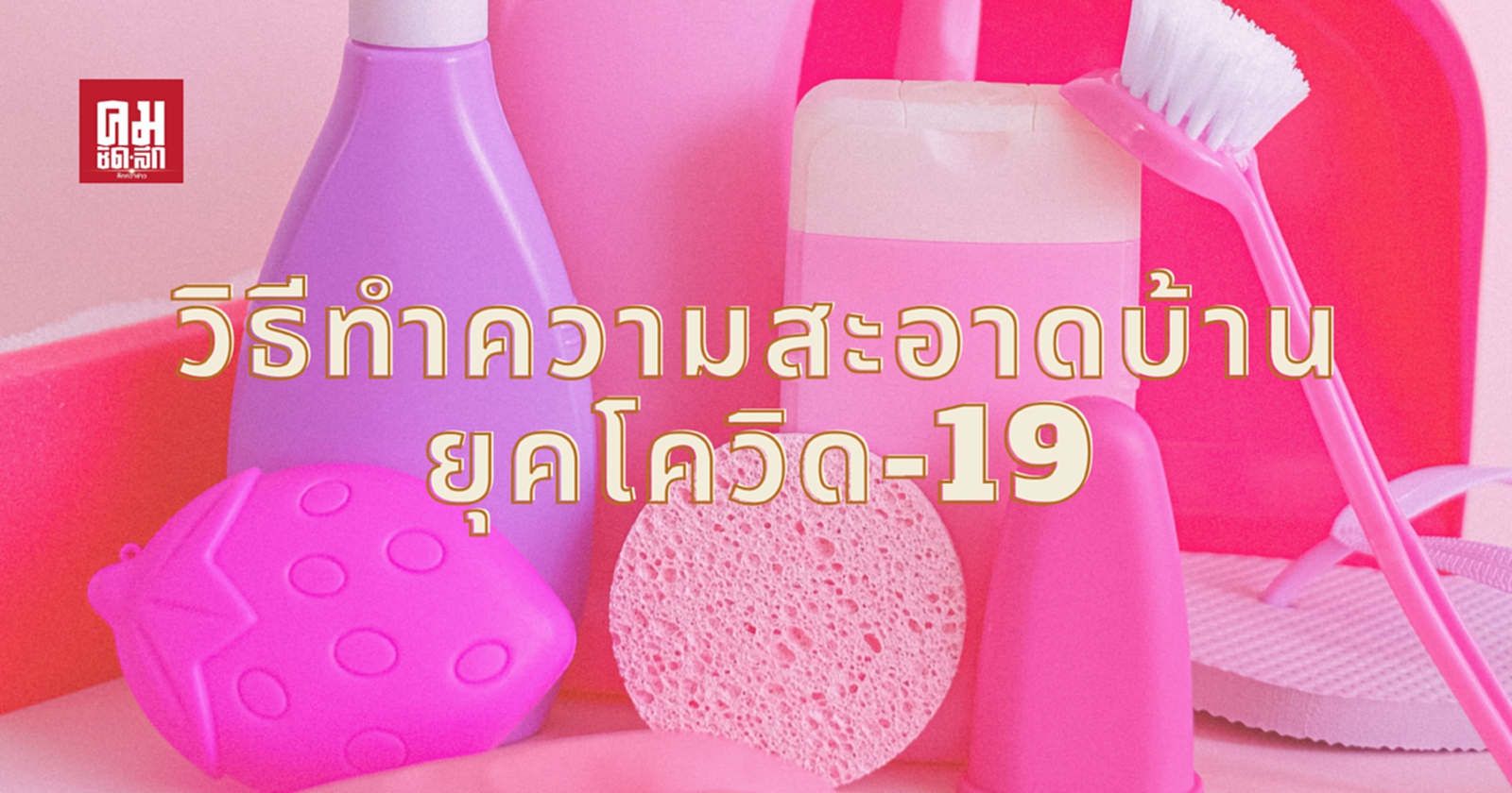 วิธีทำความสะอาดบ้านยุคโควิด-19