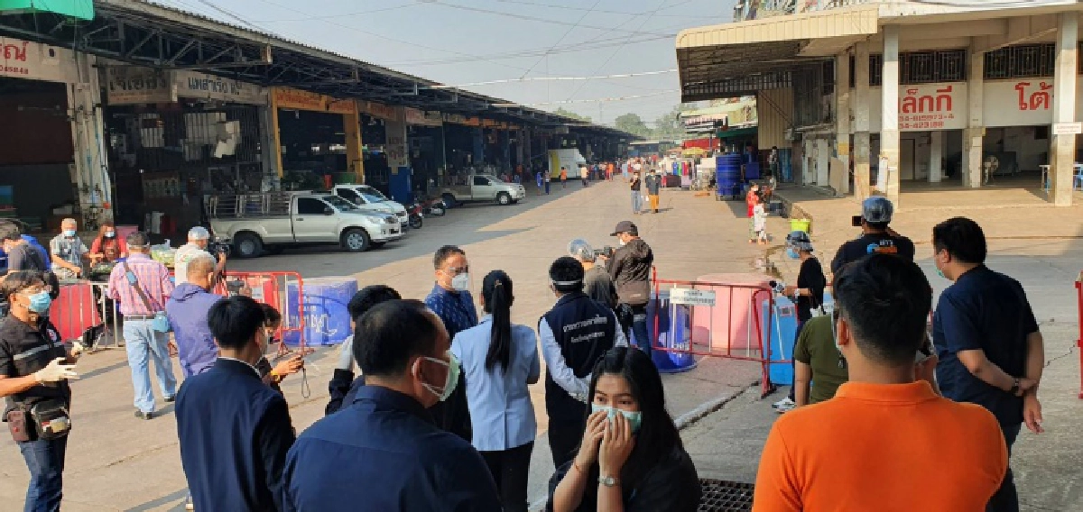 ตรวจรอบ 2 คลีนแรงงานตลาดกุ้งสมุทรสาคร ก่อนเปิดภายใต้มาตรการสาธารณสุข 