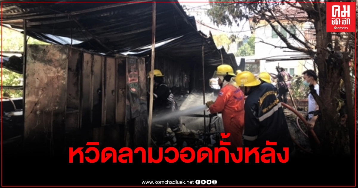 จุดไฟเผาใบไผ่ทั้งคืน เช้ามารีบไปทำงาน สุดท้ายไฟไหม้บ้านหวิดลามวอดทั้งหลัง จุดไฟเผาใบไผ่ทั้งคืน เช้ามารีบไปทำงาน สุดท้ายไฟไหม้บ้านหวิดลามวอดทั้งหลัง