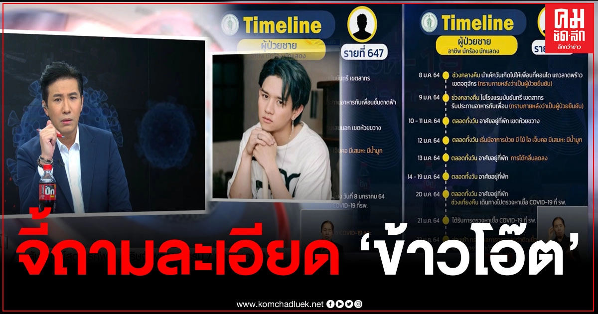 "หนุ่ม กรรชัย" จี้ถามเค้นไทม์ไลน์ "ข้าวโอ๊ตAXIS" อย่าโกหก ทุกคำพูดเป็นหลักฐาน