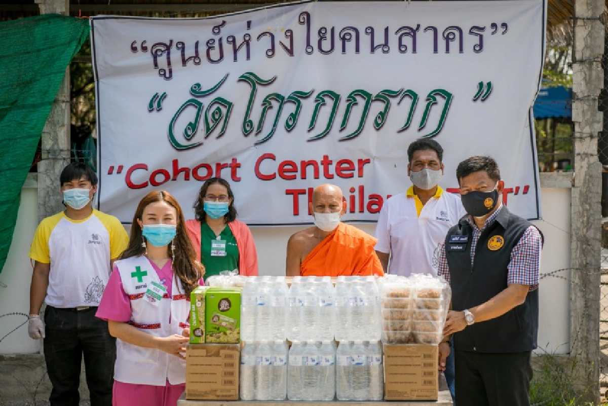 "สิงห์อาสา" เติมเสบียง 4 โรงพยาบาลสนามจ.สมุทรสาคร สู้โควิด-19
