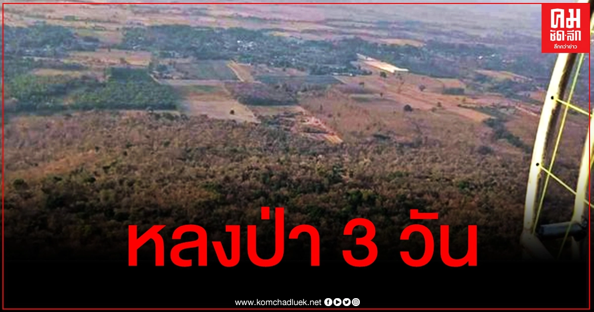 ยังไม่เจอตัว หญิงวัย 68 ป่วยอัลไซเมอร์ หลงป่านาน 3 วัน