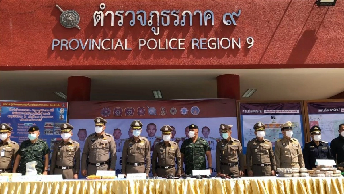  "ผบ.ตร."บินลงใต้ แถลงทลายเครือข่ายฟอกเงินเจอลูกชายลูกสาว อดีต สส.สงขลา ร่วม