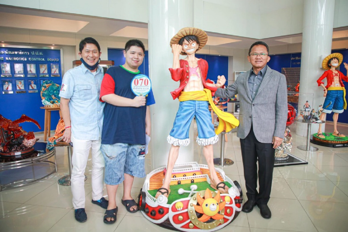 เปิดประมูลโมเดลการ์ตูน 286 รายการ ประเดิม "ลูฟี่" ตัวแรกจบที่ 111,000 บาท