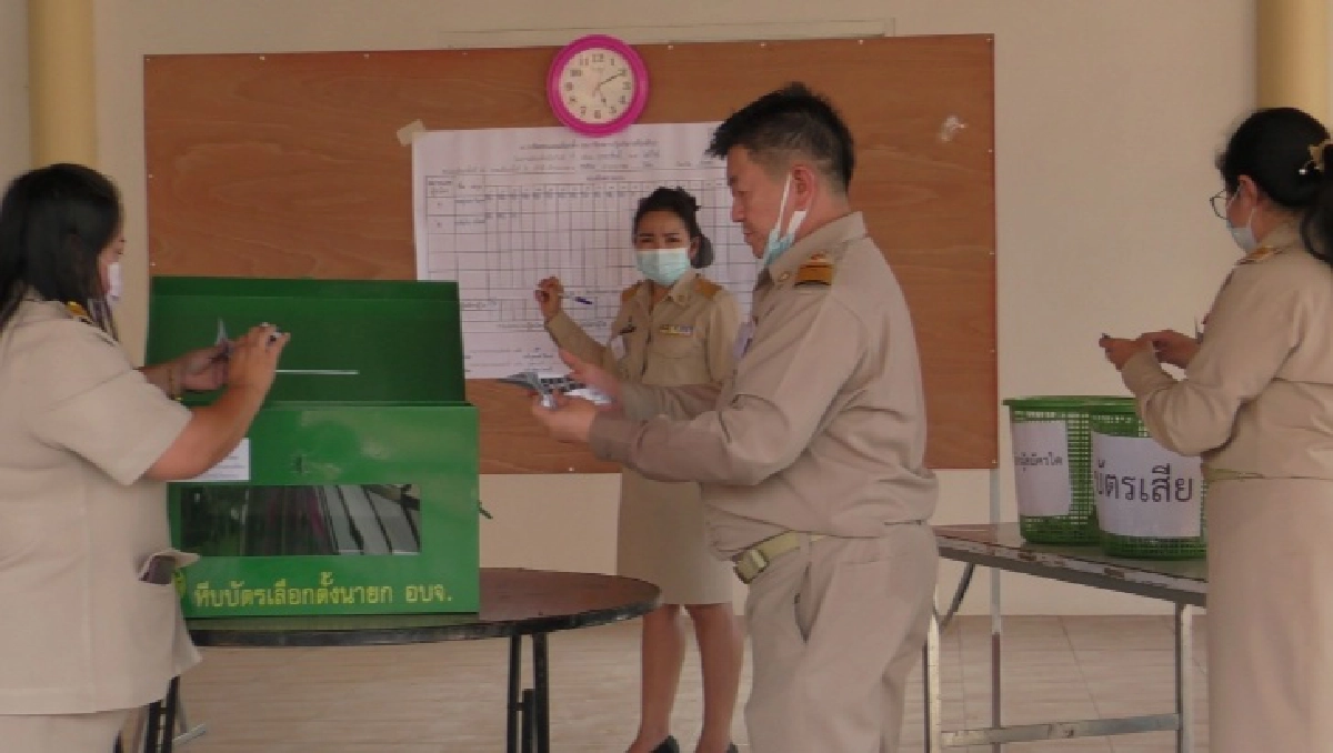 ตามคาดคะแนนไม่เป็นทางการเลือกนายก อบจ.อ่างทอง ใหม่คนเดิมลอยลำ