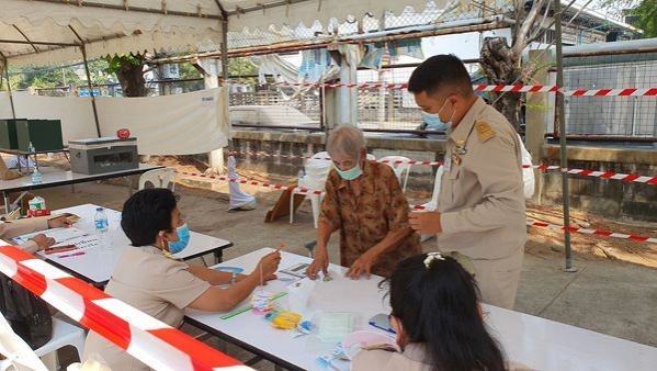 บรรยากาศการเลือกตั้งซ่อมนายก อบจ. สมุทรปราการ เขต 6 อำเภอเมืองเงียบเหงา