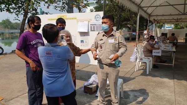 บรรยากาศการเลือกตั้งซ่อมนายก อบจ. สมุทรปราการ เขต 6 อำเภอเมืองเงียบเหงา