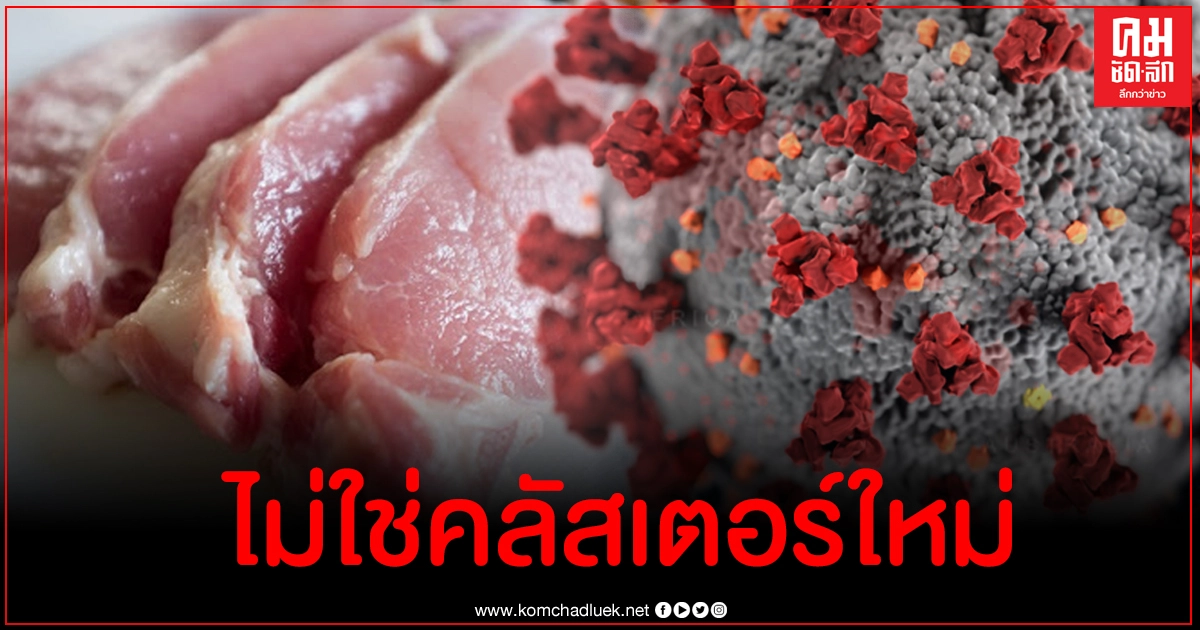 เปิดข้อเท็จจริงกลุ่มคลัสเตอร์แม่ค้าขายหมูชาวอัมพวา โยงติดเชื้อโควิด 87 ราย