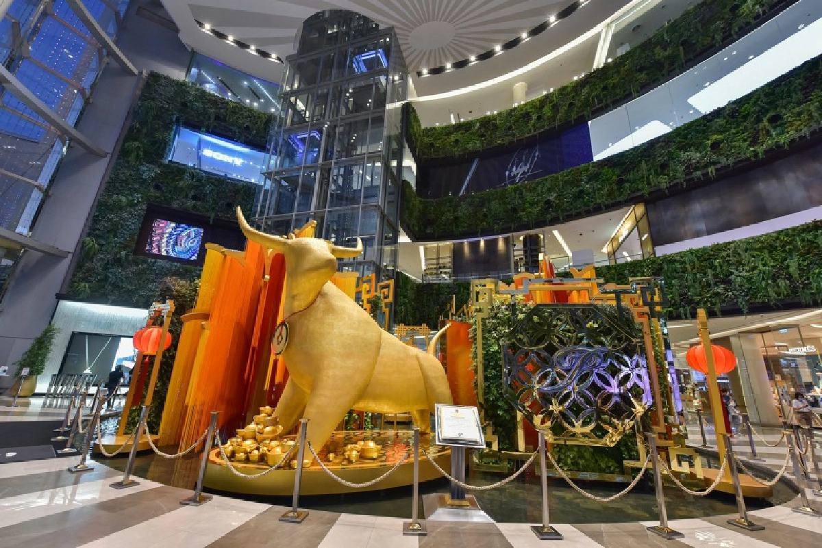 สยามพารากอน เนรมิตบรรยากาศรับตรุษจีนเสริมมงคล แจก "ดิจิทัลอั่งเปา" 7 วัน 2021