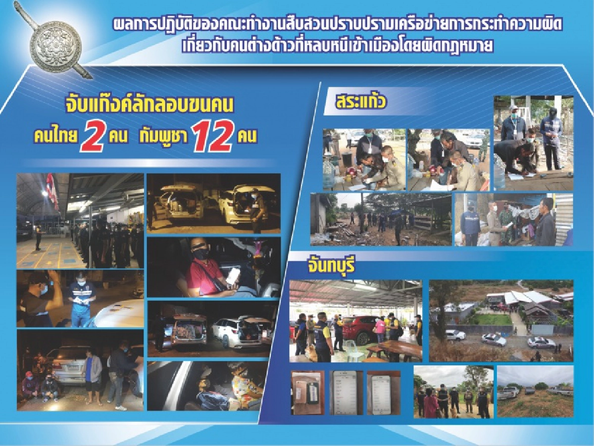 จับแล้ว "เจ๊เพชร" เจ้าแม่แรงงานเถื่อน ต้นตอแพร่"โควิด"