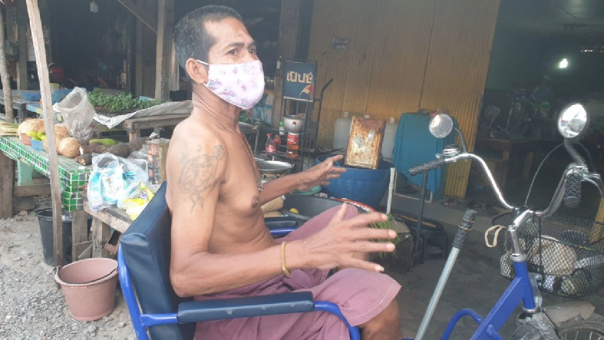 บุกห้องเช่าหนุ่มพิการ ลงทะเบียน"เราชนะ"ไม่ได้เครียดคิดสั้น พบชีวิตสุดลำบากวอนช่วยเหลือ