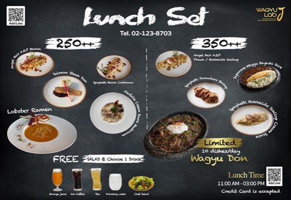 "เนื้อวากิว"ชั้นเลิศพร้อมเสิร์ฟอร่อยฟิน ที่ Wagyu Lab J Produced By Channel J 