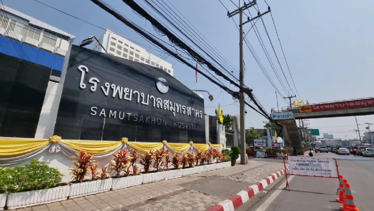 "ซิโนแวค" ล็อตแรก ถึงโรงพยาบาลสมุทรสาครแล้ว