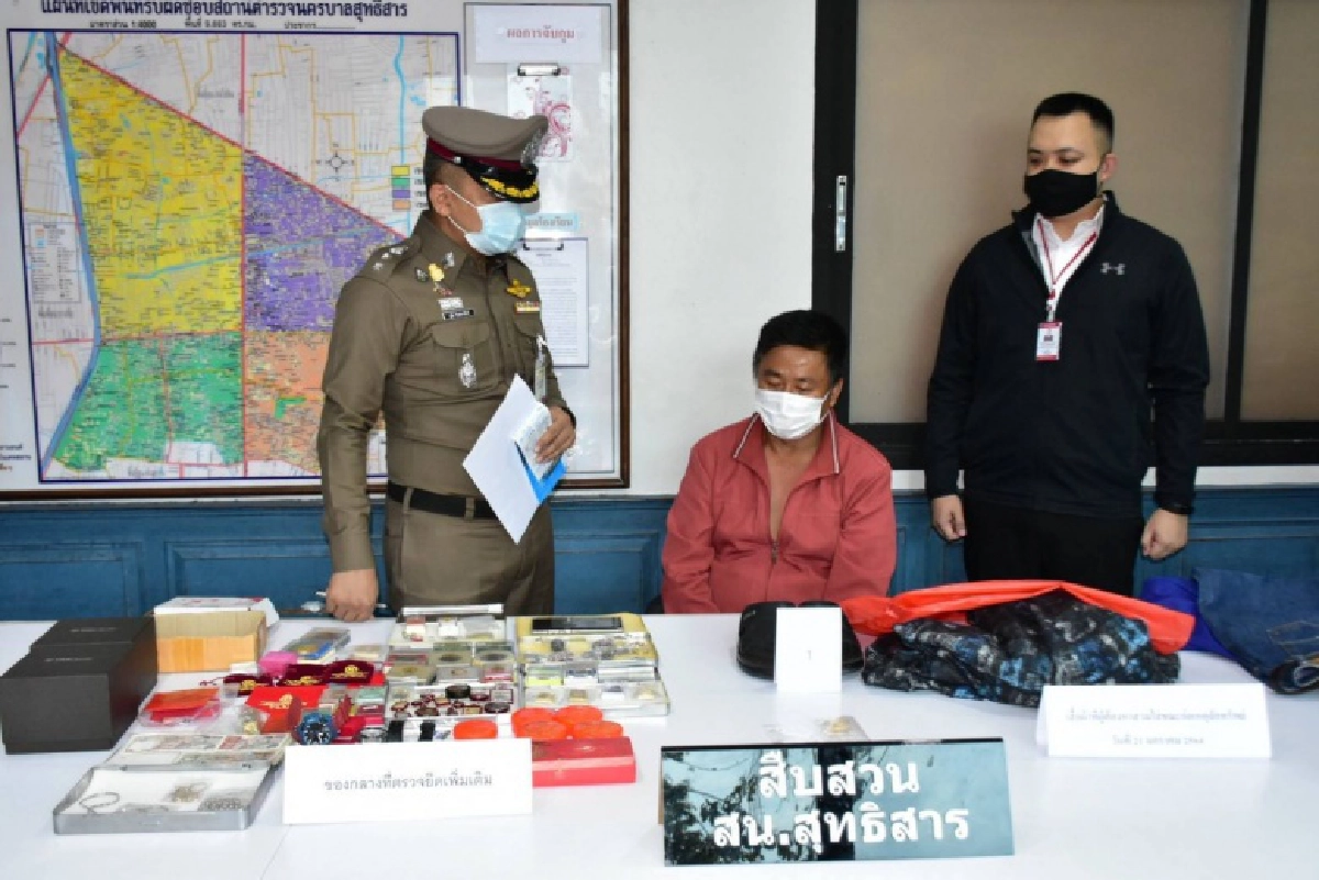 รวบเซียนพระ นิสัยโจร ตระเวนกรุงงัดเซฟโชกโชน