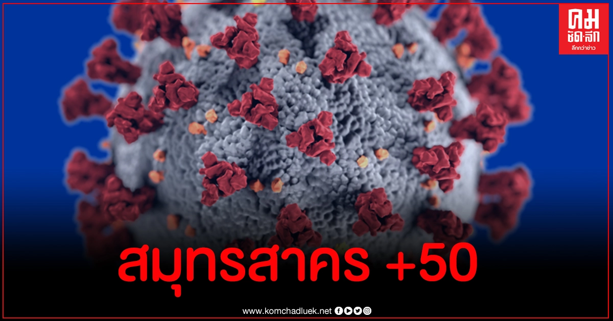 สมุทรสาคร พบผู้ติดเชื้อโควิด-19 เพิ่ม 50 รายจากการคัดกรอง 3 รูปแบบ สมุทรสาคร พบผู้ติดเชื้อโควิด-19 เพิ่ม 50 รายจากการคัดกรอง 3 รูปแบบ