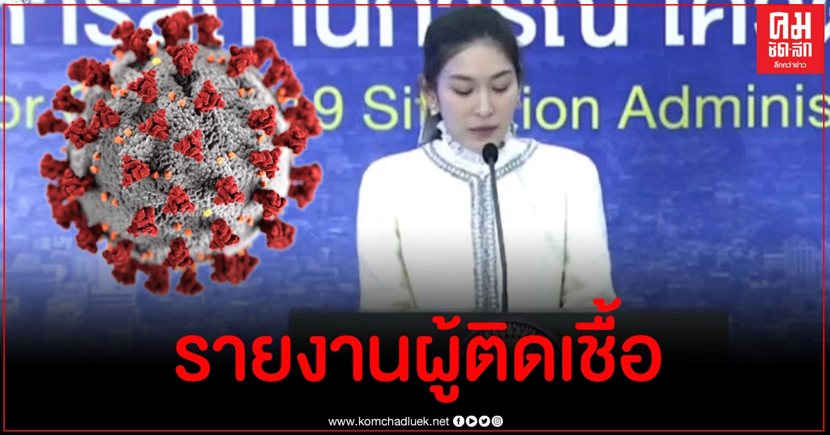 ด่วน ไทยพบผู้ติดเชื้อโควิด-19 เพิ่ม 81 รายจาก 5 จังหวัด
