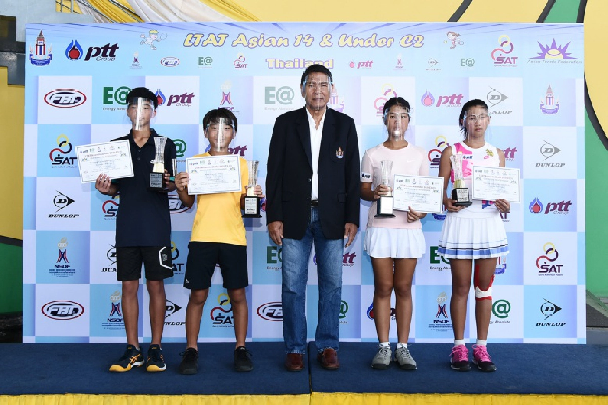 "ปริยากร ศรีสุริยาพัฒน์กุล"  ยึด 2 แชมป์เทนนิสเยาวชนรุ่นอายุไม่เกิน14ปี  แอลทีเอที