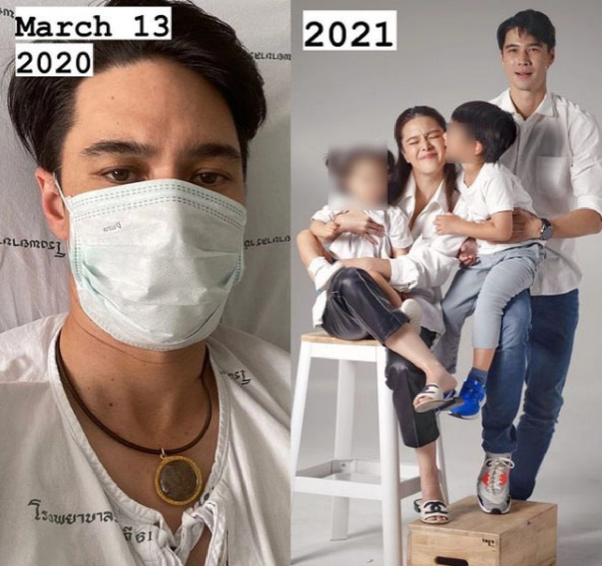 "แมทธิว" โพสต์รูปครบรอบ 1 ปีที่ติดเชื้อโควิด เผยเปลี่ยนการใช้ชีวิตค่อนข้างเยอะ