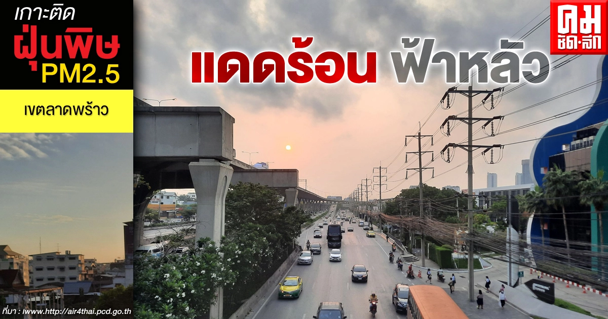  พยากรณ์อากาศ 24 ชั่วโมงข้างหน้า อากาศร้อน ฟ้าหลัว บางจังหวัดเจอฝน