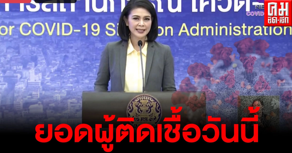 ยอดผู้ติดเชื้อโควิด19 ในประเทศไทยยังคงพุ่งสูงต่อเนื่อง วันนี้พบผู้เสียชีวิต1ราย ยอดผู้ติดเชื้อโควิด19 ในประเทศไทยยังคงพุ่งสูงต่อเนื่อง วันนี้พบผู้เสียชีวิต1ราย