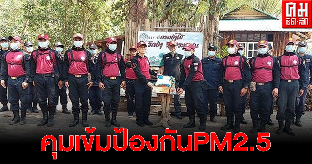 กรมป่าไม้ ระดมเหยี่ยวไฟ 200 นาย ลงพื้นที่เชียงใหม่ คุมเข้มป้องกันไฟป่าหมอกควันและฝุ่น PM 2.5 กรมป่าไม้ ระดมเหยี่ยวไฟ 200 นาย ลงพื้นที่เชียงใหม่ คุมเข้มป้องกันไฟป่าหมอกควันและฝุ่น PM 2.5