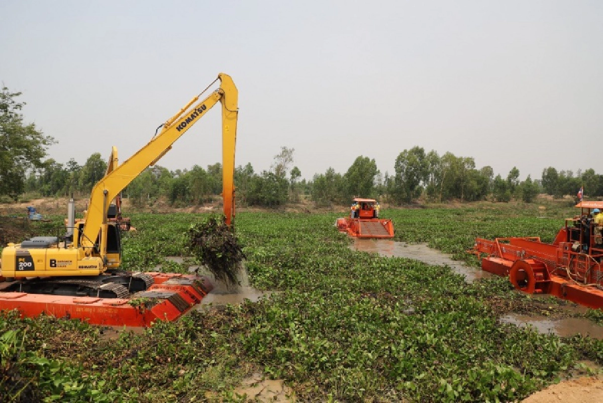 กรมชลประทาน ร่วมพัฒนาอนุรักษ์ฟื้นฟูหนองหาร แก้ไขปัญหาน้ำท่วมน้ำแล้ง 