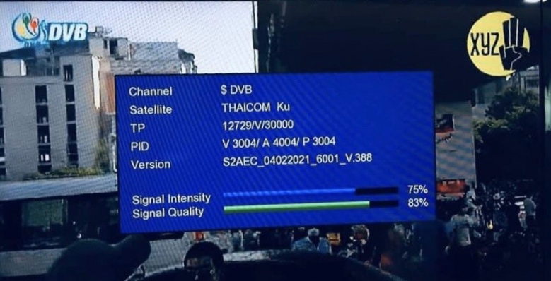 ทหารพม่า ทุบจานดาวเทียม ปิดสื่อปราบโหด