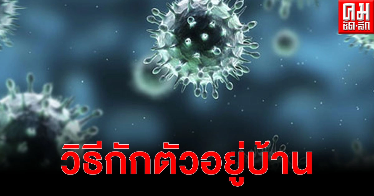 "หมอธีระวัฒน์" เผยวิธีการกักตัวที่บ้านอย่างไร ให้ครอบครัวปลอดภัย 