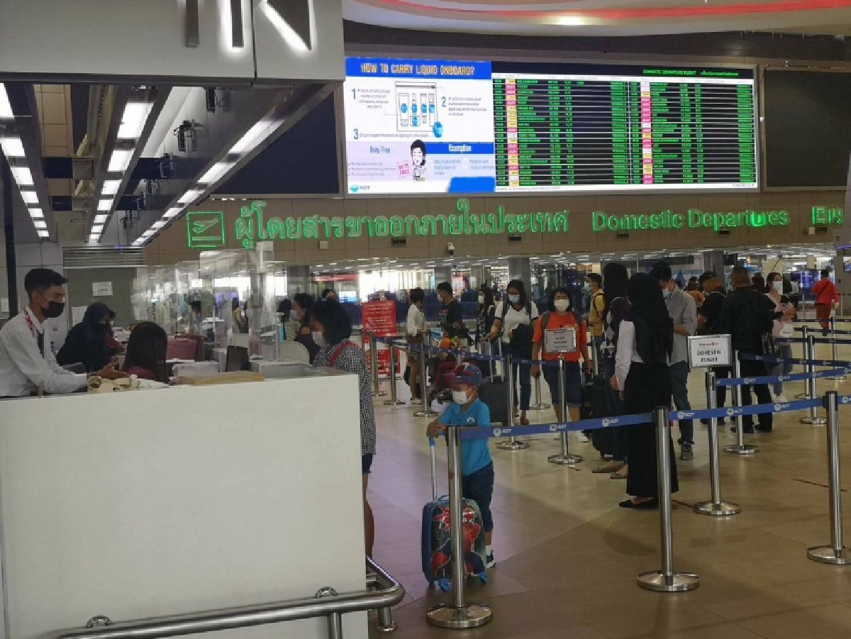 เที่ยวบินดอนเมืองลดลง 20% หลังจังหวัดปลายทางประกาศกักตัว 14 วัน