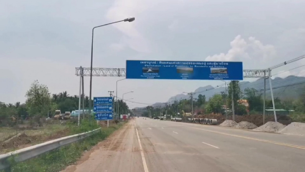 โควิดเป็นเหตุ "สามแยกภูทับเบิก" สุดเงียบเหงา แม้ช่วงเทศกาลสงกรานต์