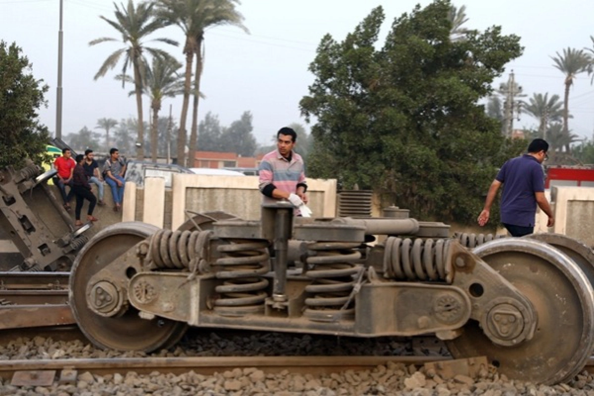 อียิปต์, รถไฟตกราง